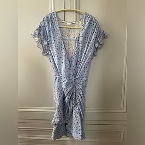 Veronica Beard blue floral dress, size 0